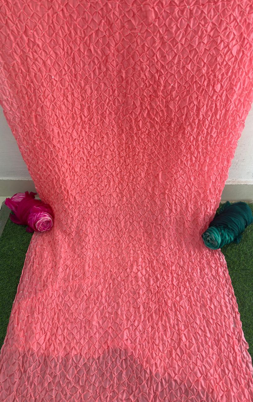 Soft Pastels, Timeless Bandhni ✨ Baby Pink