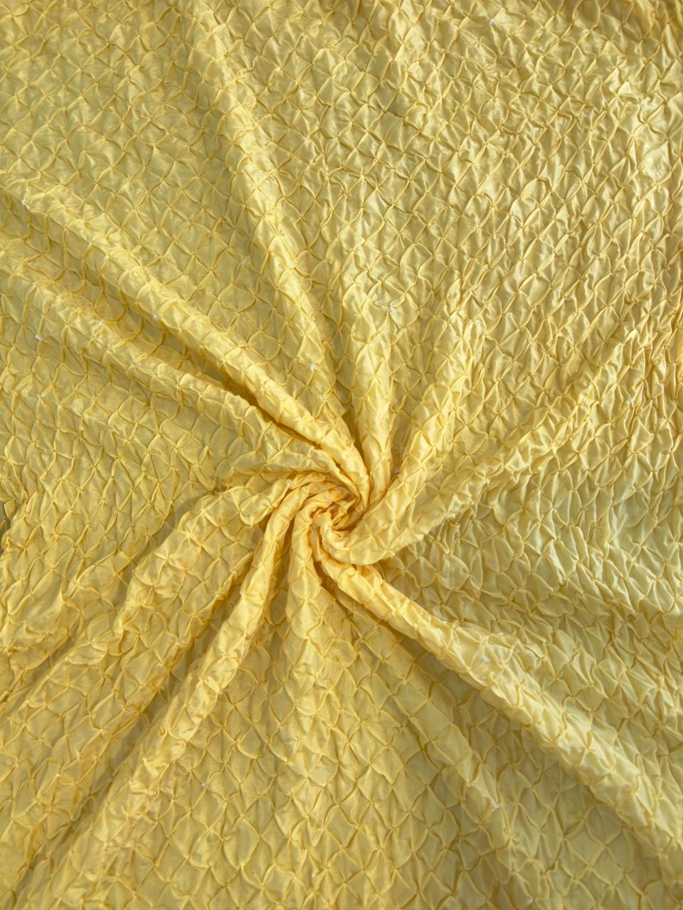 Soft Pastels, Timeless Bandhni ✨ Yellow