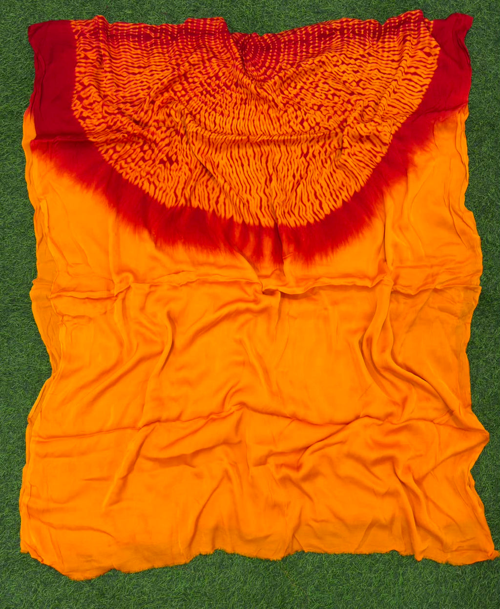 Orange Modal Shibori Kaftan ✨