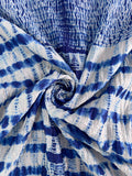 Pure Silk Shibori & Tie-Dye Saree 💙✨