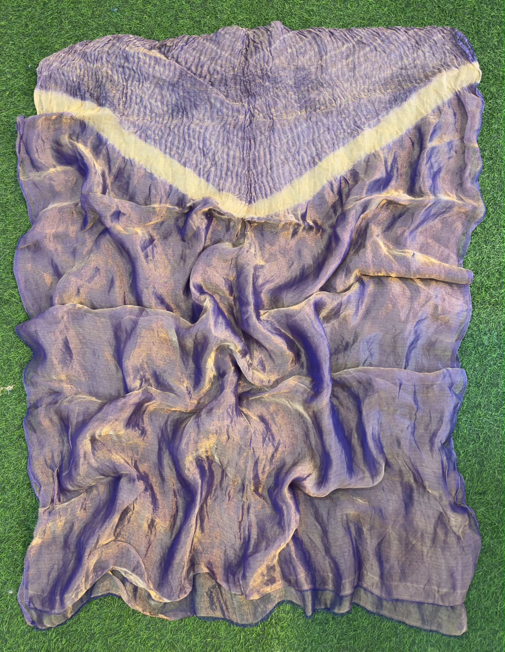 Pink Tissue Silk Shibori Dress Pieces – where tradition meets luxury 💫