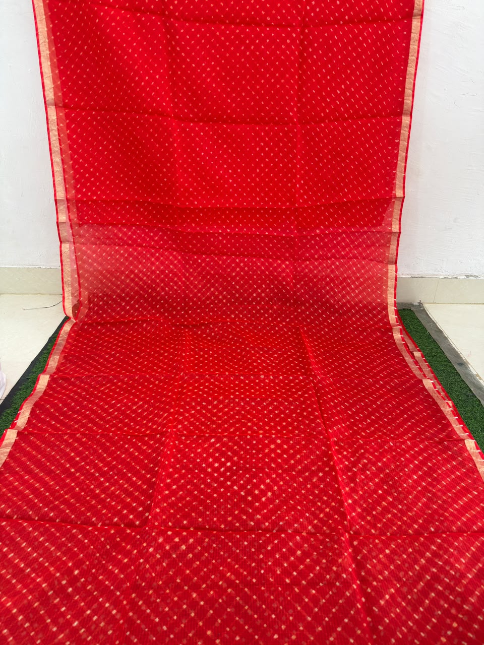 Red Pure Kota Silk Sarees – Ready Stock Available
