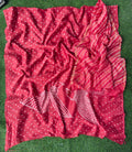 Pure Chanderi Leheriya And Bandhani Suite Set  Chanderi Kurta