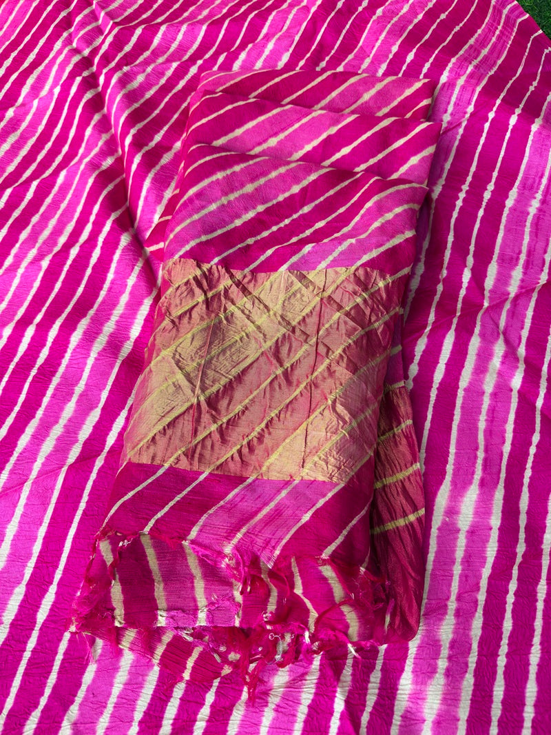 Pure Tusser Silk Suit Kurta and Dupatta