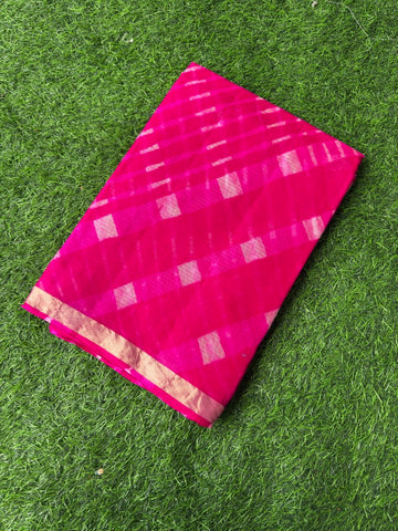 Pure Kota Silk Cheti Dar Leheriya Saree