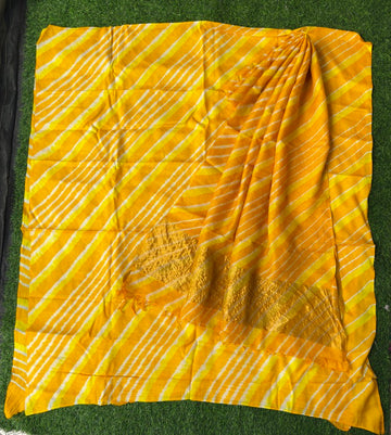 Pure Tusser Silk Suit Kurta and Dupatta