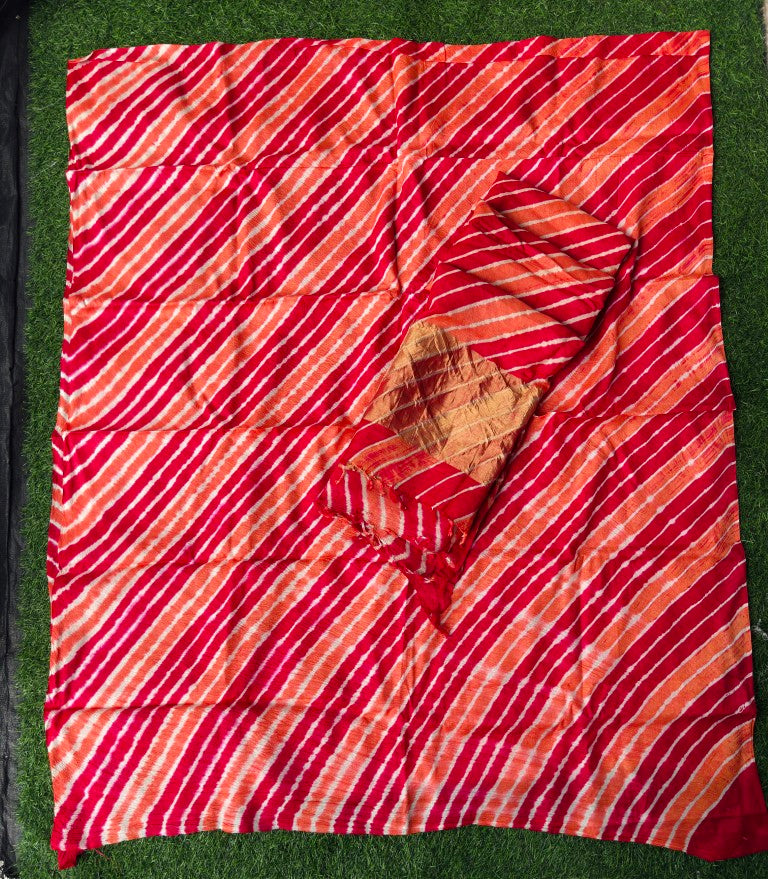 Pure Tusser Silk Suit Kurta and Dupatta