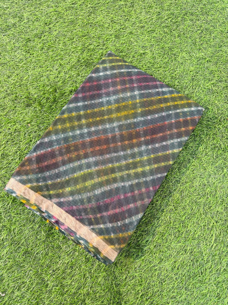 Pure Kota Silk Satrangi Motra Saree