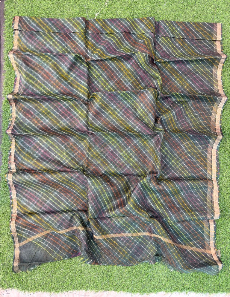 Pure Kota Silk Satrangi Motra Saree