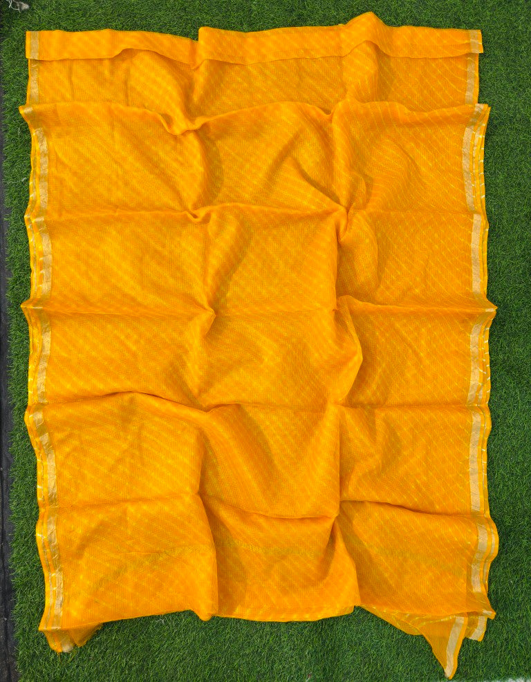 Pure Kota Silk Leheriya Motra Saree