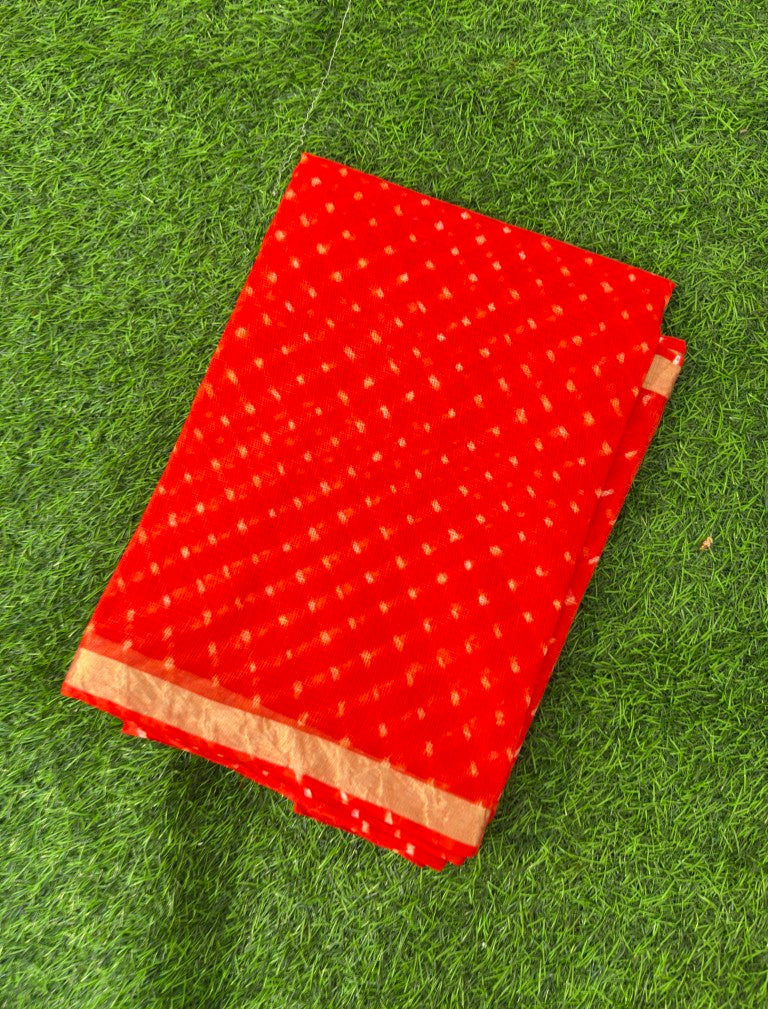 Pure Kota Silk Leheriya Motra Saree