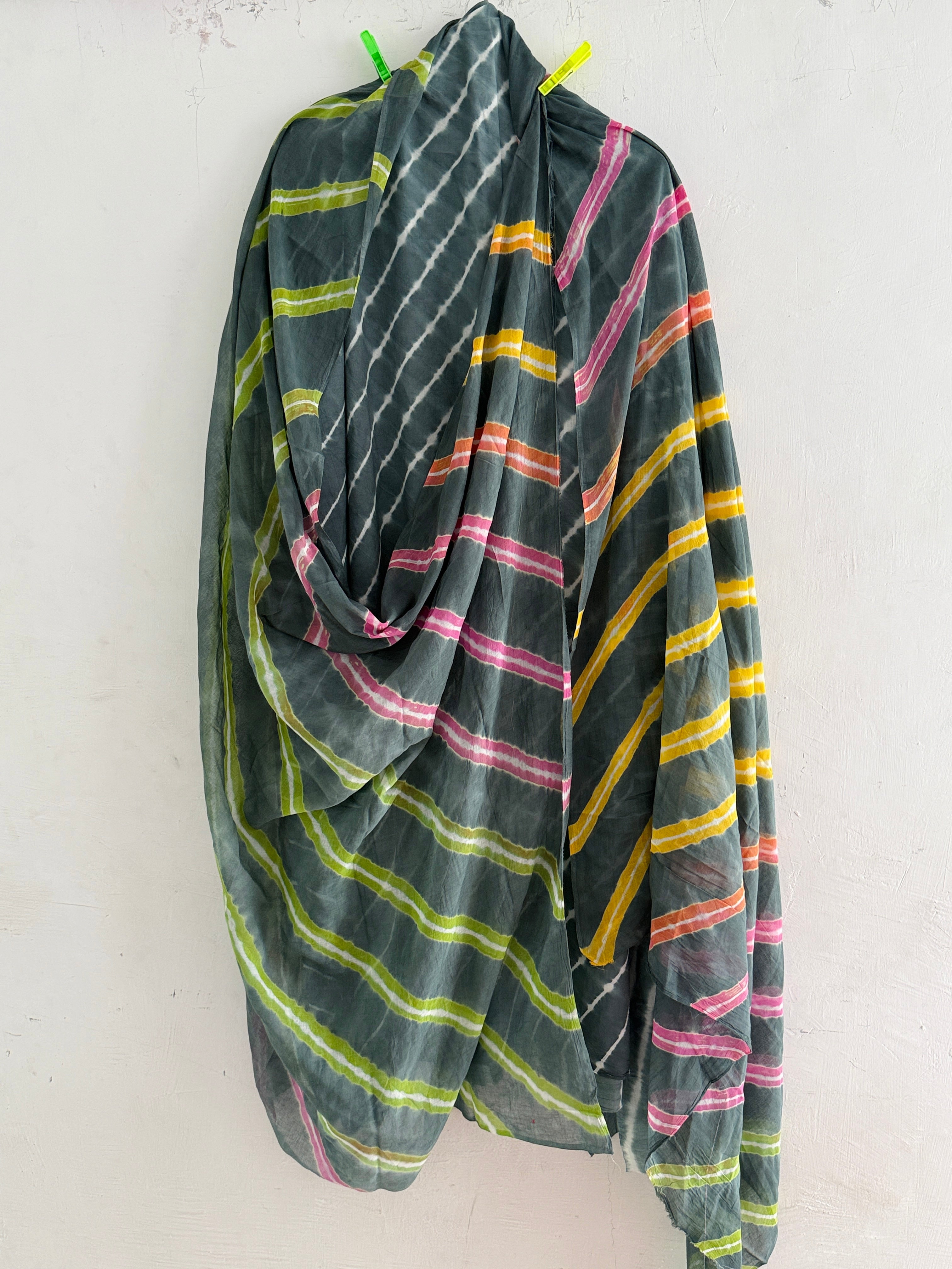 Pure Cotton Leheriya Suit Set