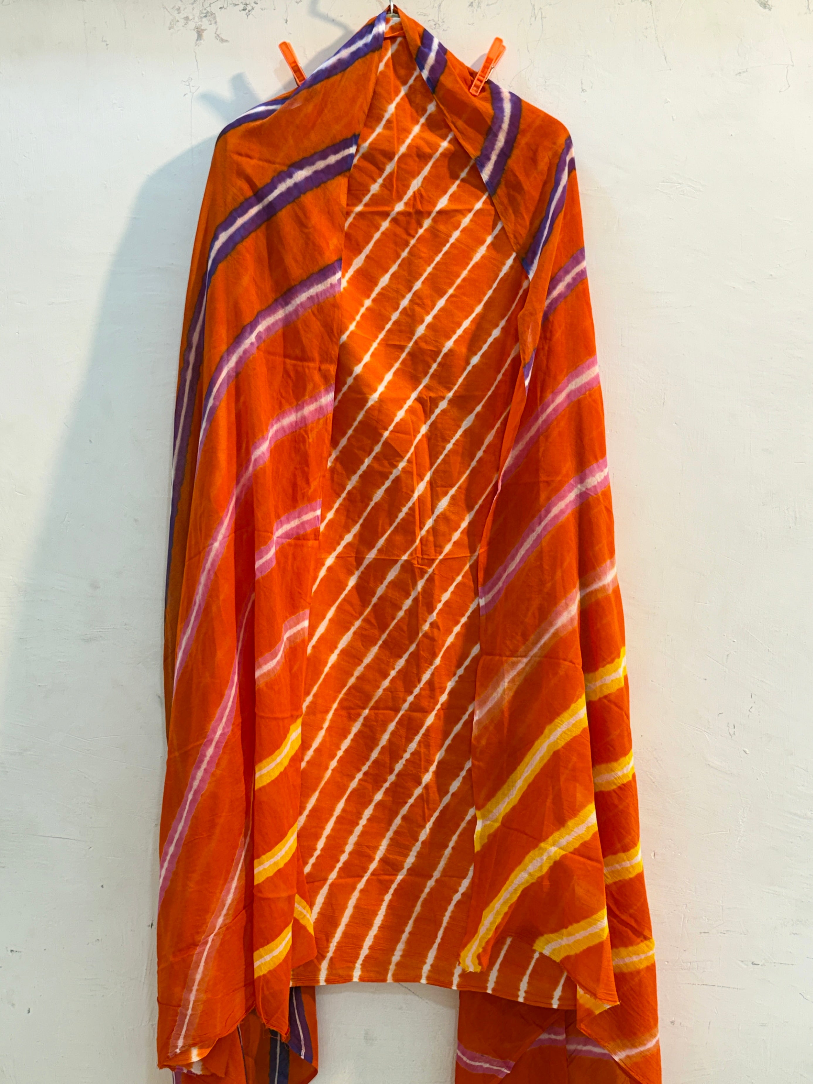 Pure Cotton Leheriya Suit Set