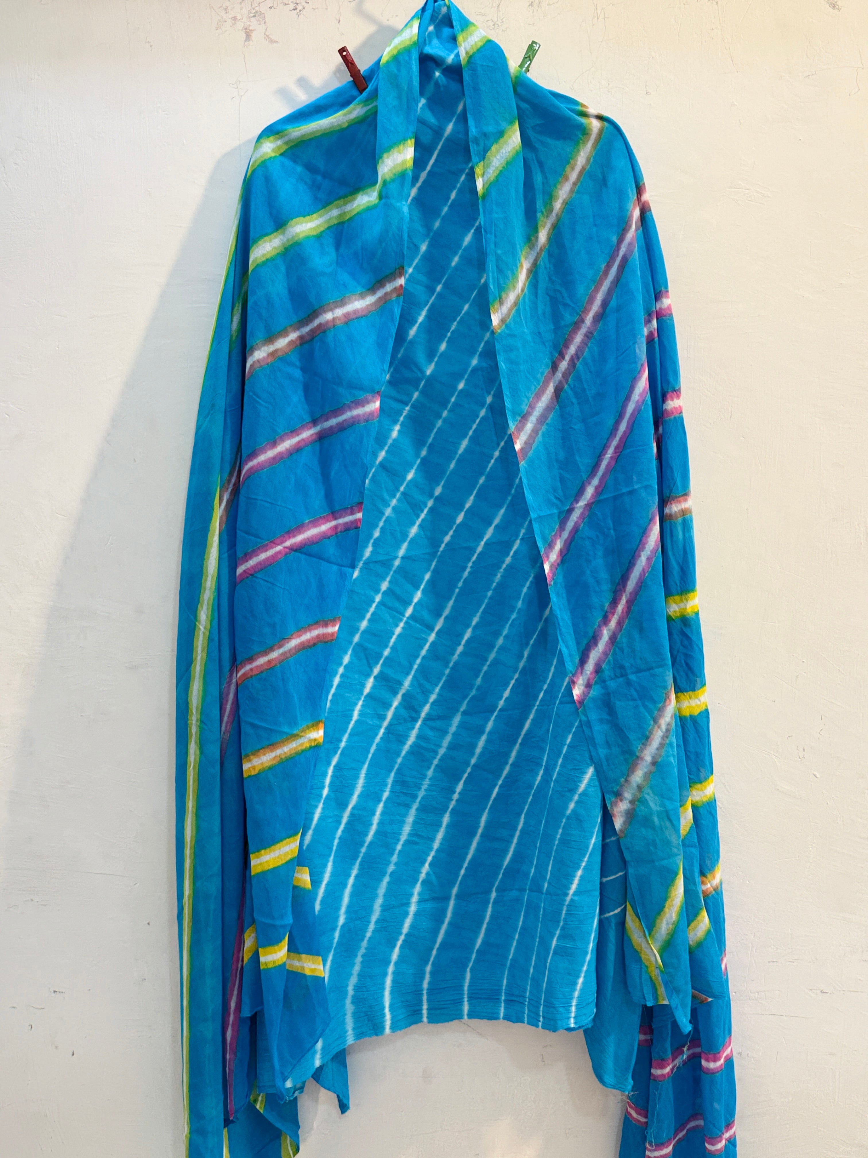 Pure Cotton Leheriya Suit Set