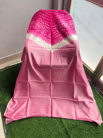 Pure Chanderi Shibori Dress