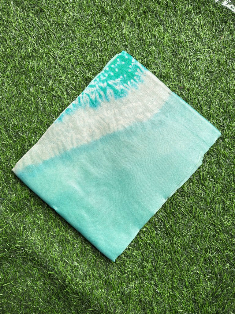 Pure Chanderi Shibori Dress