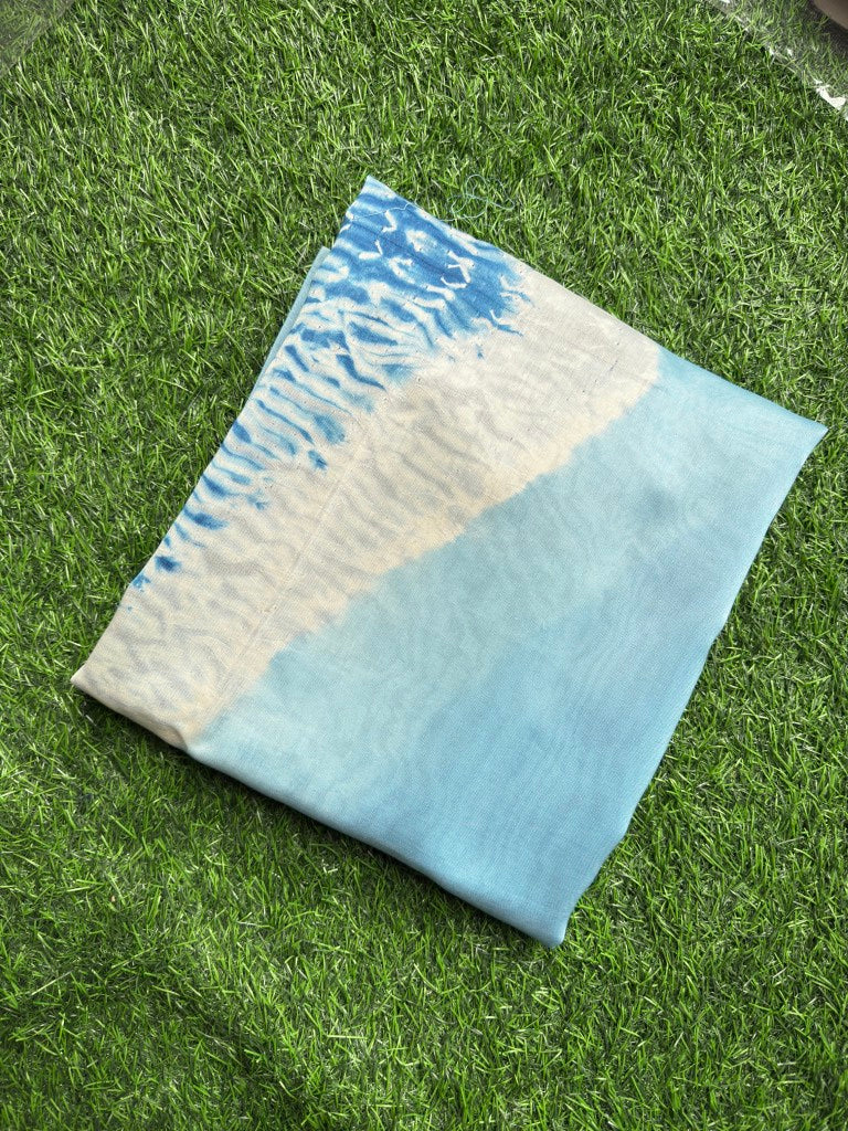 Pure Chanderi Shibori Dress