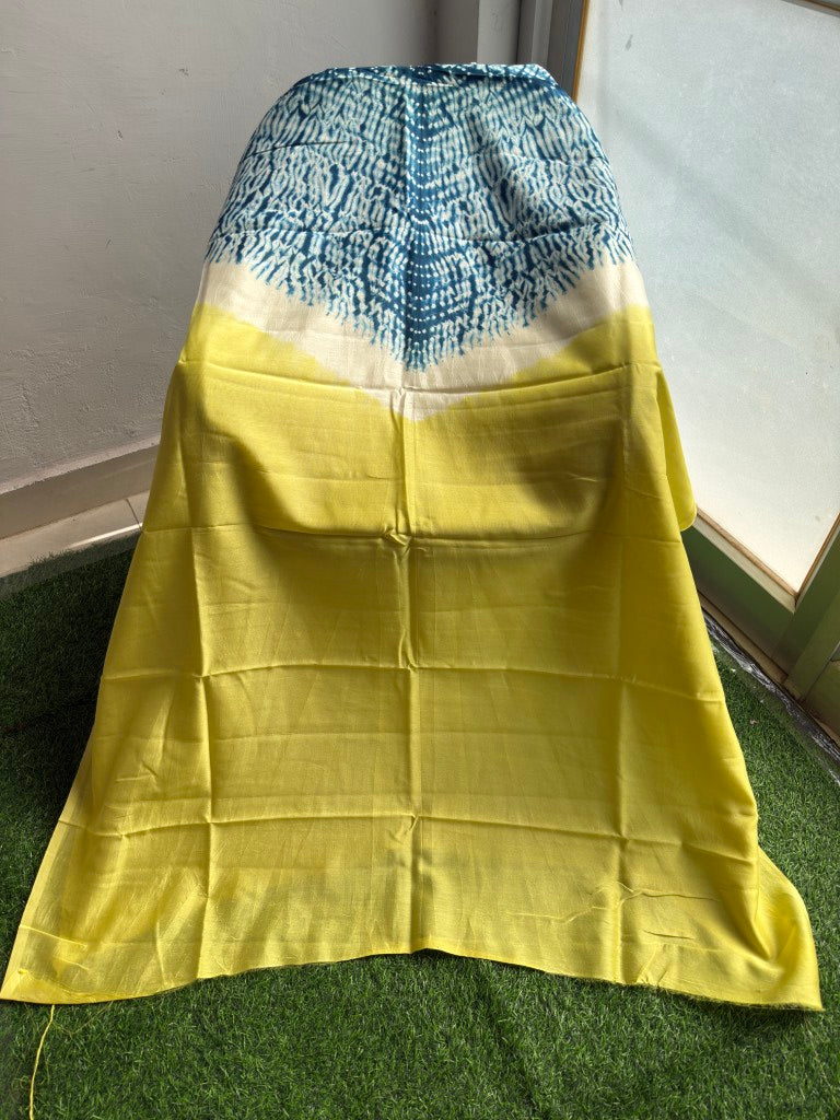 Pure Chanderi Shibori Dress