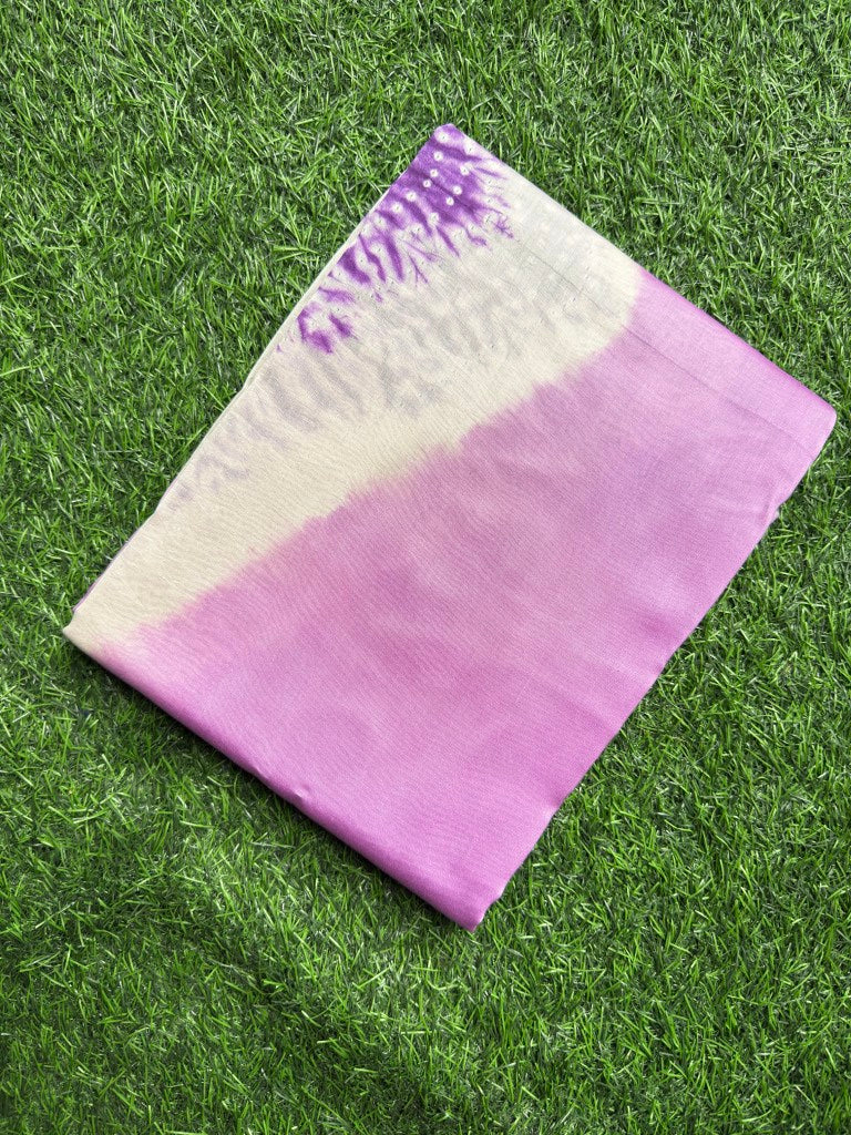 Pure Chanderi Shibori Dress