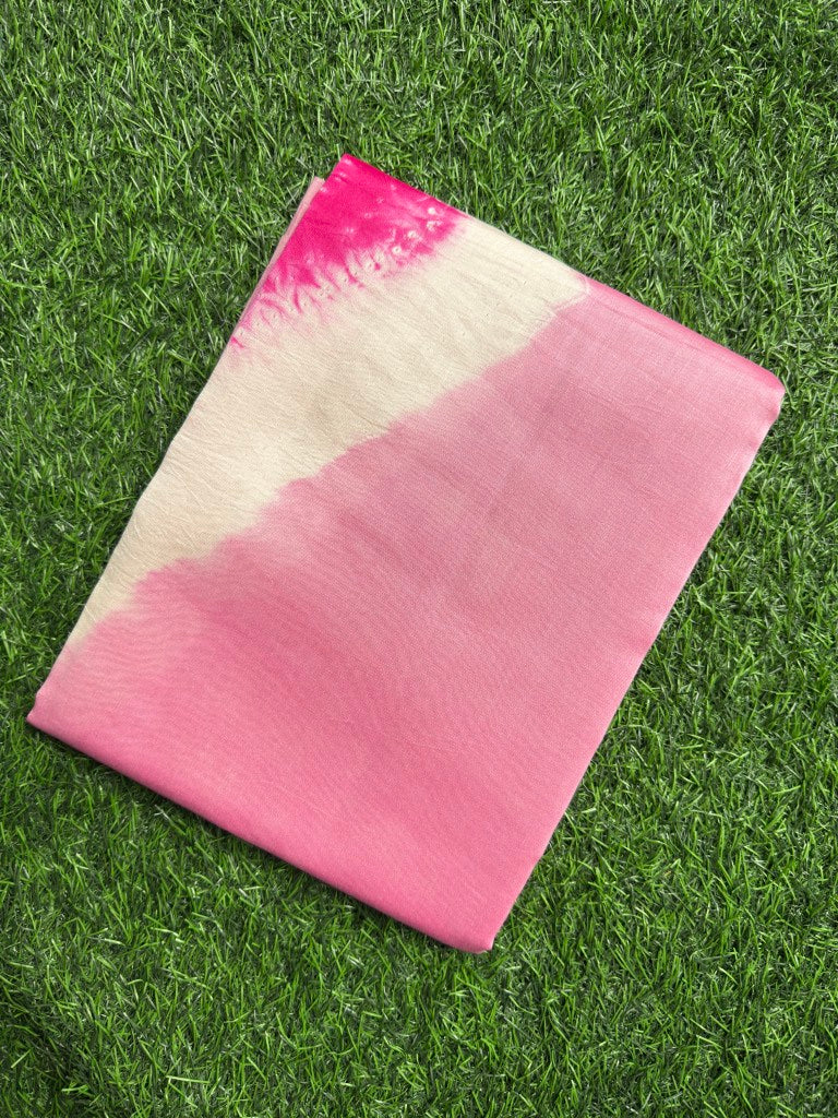 Pure Chanderi Shibori Dress