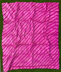 Pink Pure Tussar Silk Leheriya Dress Material