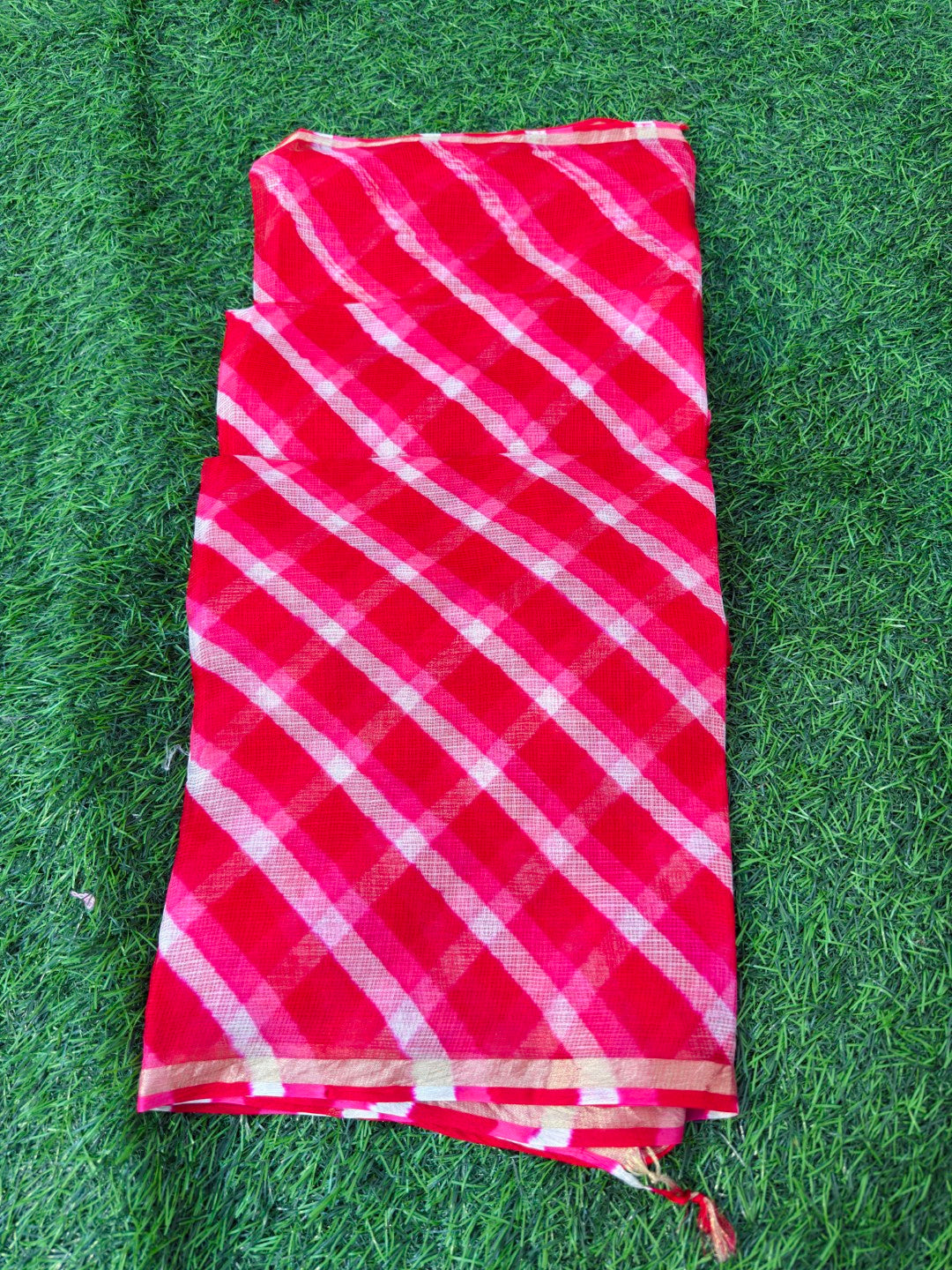 Pure Kora Silk Leheriya  Dupatta