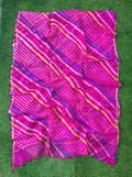 Pure Kora Silk Leheriya  Dupatta Holi Special