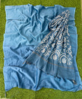 Handmade Bandhani Pure Chanderi Suit Set
