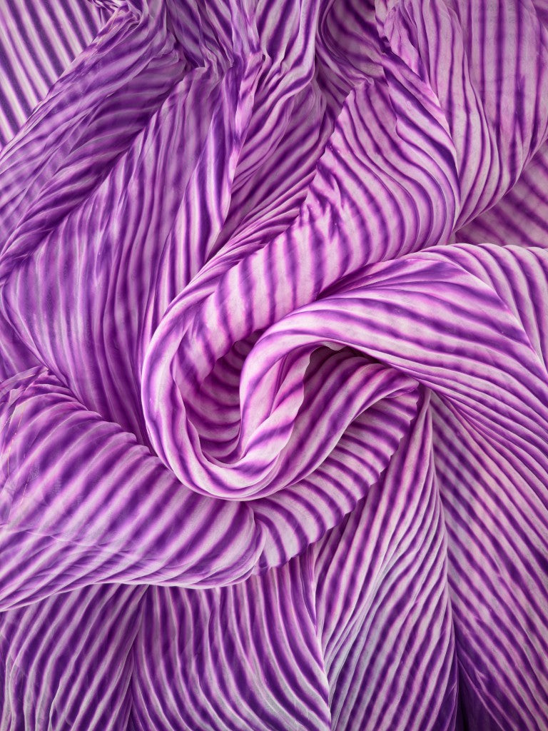 Purple Pure Organza Saree By Rajasthani Creation