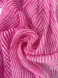 Marwari Pink Pure Organza Saree By Rajasthani Creation