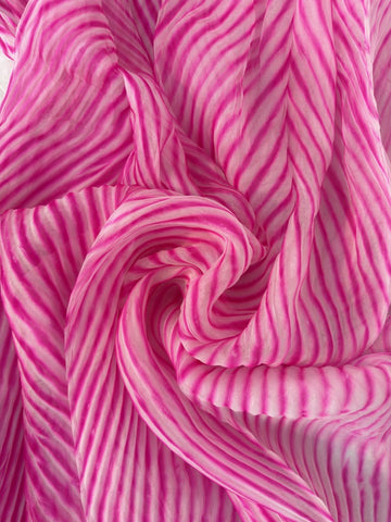 Marwari Pink Pure Organza Saree By Rajasthani Creation
