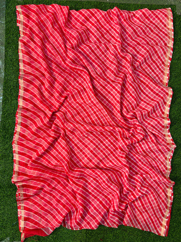 Pure Kota Cotton Leheriya Saree 🤍 Soft • Weightless • All-day Comfortable