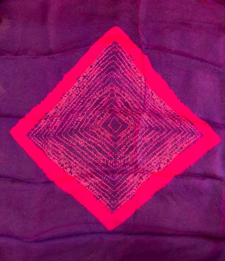 Pure Organza Shibori Saree – New Design ✨