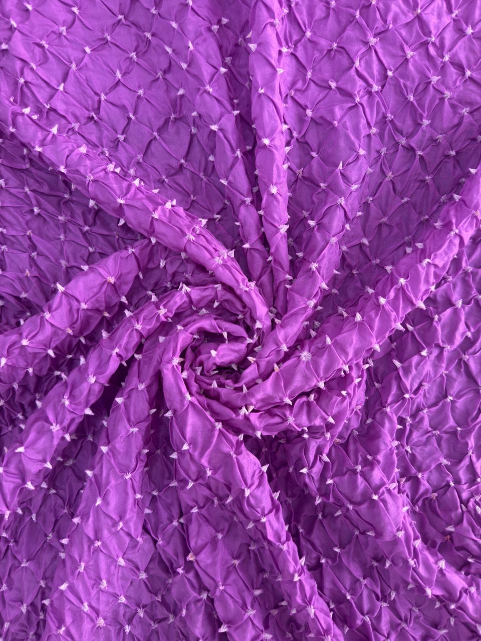 Soft Pastels, Timeless Bandhni ✨ Purple