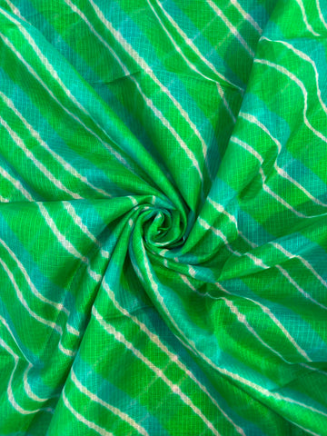Green Pure Kota Silk Leheriya Dupattas 💫