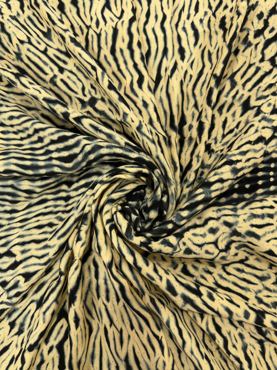 Mud Yellow Modal Shibori Kaftan ✨