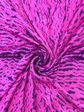 Dark Pink Modal Shibori Kaftan ✨