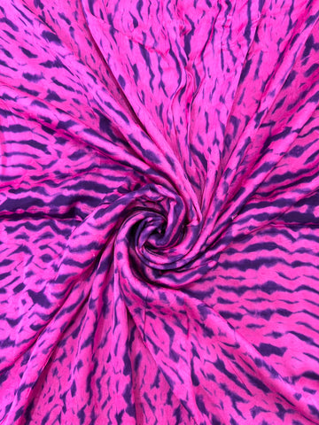 Dark Pink Modal Shibori Kaftan ✨