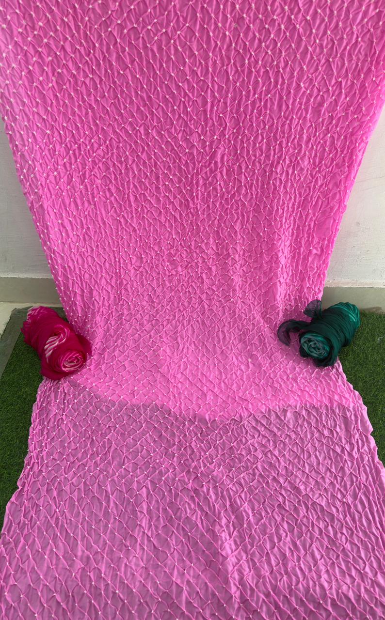 Soft Pastels, Timeless Bandhni ✨ Pink