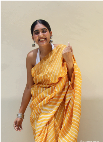 Yellow Saree