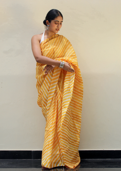 Yellow Saree